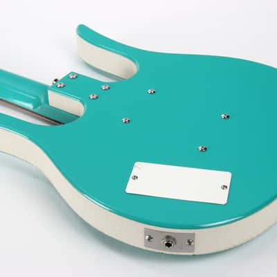 1995 Jerry Jones Neptune Longhorn Baritone Bass VI 6-String Guitar - SEA FOAM GREEN! image 18