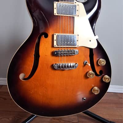 1982 Aria Pro II TA 60 Titan Artist semi-hollow vintage guitar Japan image 6