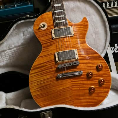 Gibson Les Paul Standard Plus 2013 Transparent Amber image 11