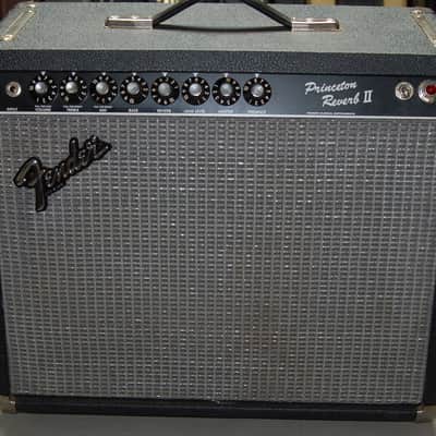 Fender Princeton Reverb II Rivera Era 1982 Blackface Original Cover image 1