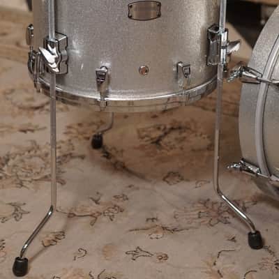 Yamaha 12/14/18" Absolute Hybrid Maple Bop Kit - Silver Sparkle image 8