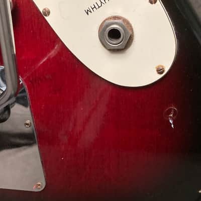 Hofner Galaxie 176 Mid-60's - Red Burst image 12