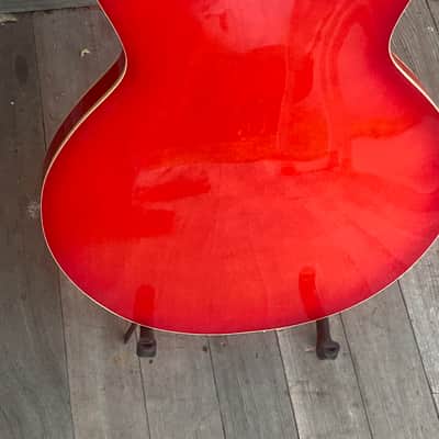 c. 1970 Galson ES-330 copy  - Cherry Red, Matsumoku Japan image 7