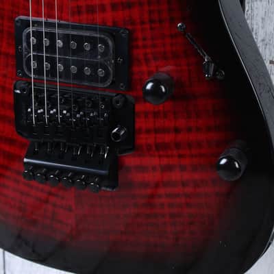 Ibanez Gio GRG320 Solid Body Electric Guitar Transparent Red Burst Finish image 4