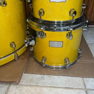 Mapex Saturn III Laser Canary Drums image 5