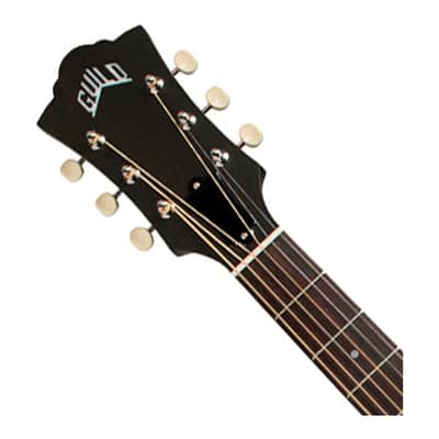 Guild D-20E Acoustic-Electric Guitar w/Case - Vintage Sunburst - Open Box image 4