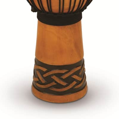 Toca Origins Wood Djembe, 10" - Cloth Kente (TODJ-10CK) image 2