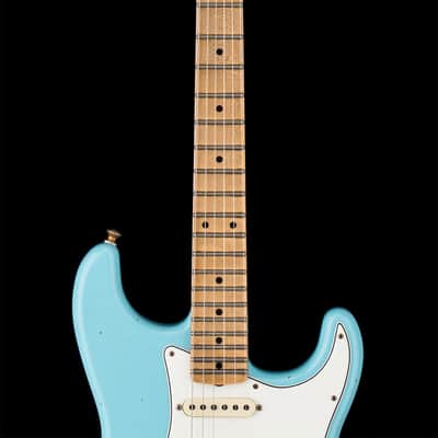Mint Fender Custom Shop Postmodern Strat Journeyman Relic - Daphne Blue #17306 image 5