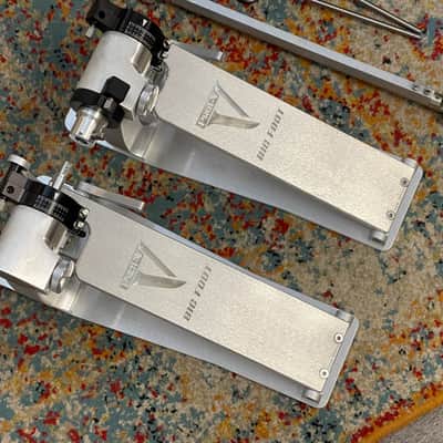2026 Trick Pro 1V Bigfoot Double Bass Drum Pedal Low Mass PRO1V2BF Direct Drive image 3