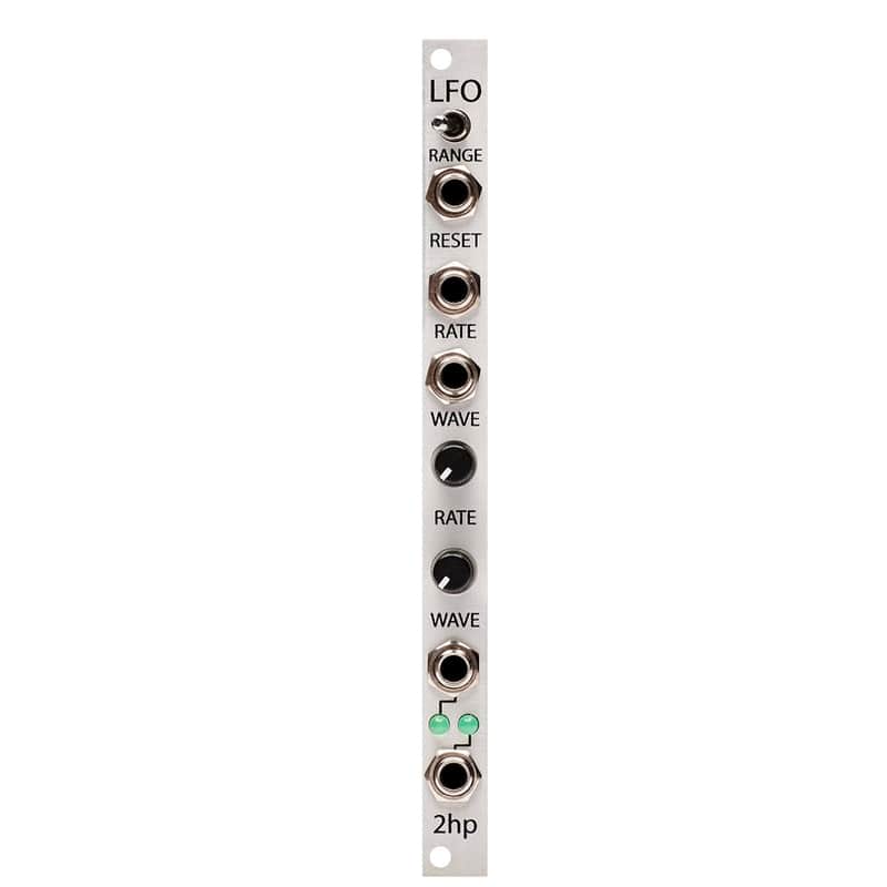 2hp LFO V2 Eurorack Module (Silver) image 1