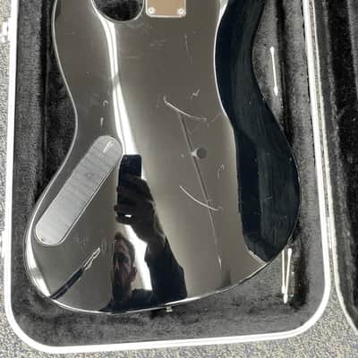 2020 Fender Aerodyne Jazz Bass 2020 MIJ Black 4-String Made in Japan w Hard Case & Strap Excellent image 7