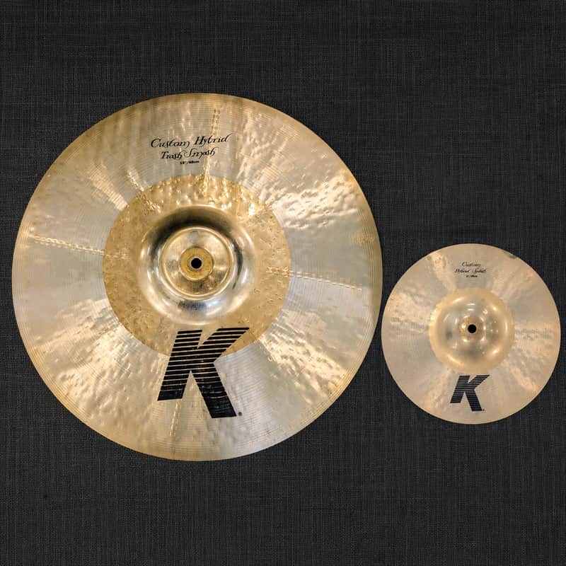 Zildjian K Custom Hybrid Effects Cymbal Pack - 19" Trash Smash + 11" Splash image 1