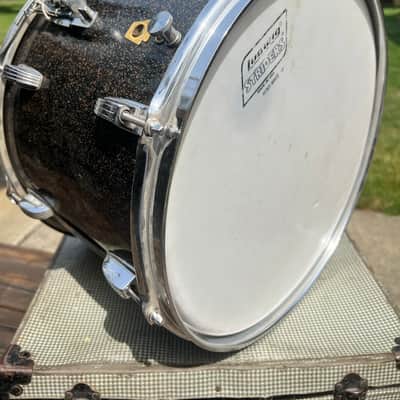 Ludwig Early 60's Ludwig Galaxy Sparkle deep 14" snare drum with case 1962-1967 - SPARKLING GALAXY PEARL SPARKLE image 6