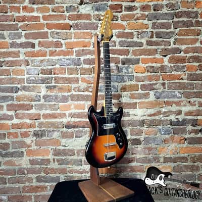 Harmony H-801 Electric Guitar (1970s, Sunburst) image 3