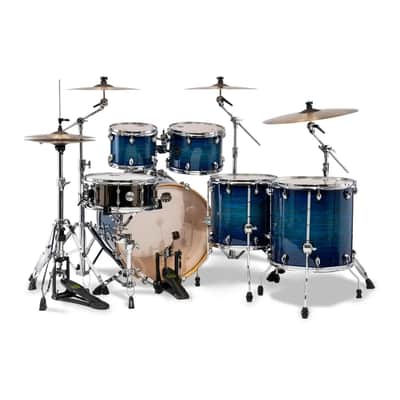 Mapex Armory 6pc Studioease Drum Set Blue Wave Burst image 3