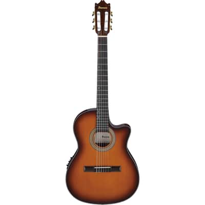 Ibanez GA35TCE GA Classical Acoustic Electric Guitar - Violin Sunburst image 2