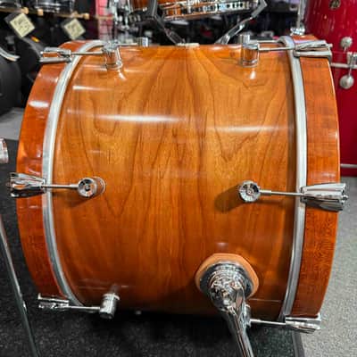 Doc Sweeney Drums 'Santa Fe' Solid Steambent Cherry 3-Piece 12/14/20 Drum Kit Set with SKB Soft Bags (Rm 4) image 3