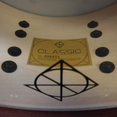 Dixon Classic Series 14x6.5" Maple Wood Hoop Snare-Sub Zero White image 5