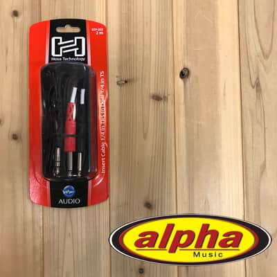 Hosa STP-202 1/4" TRS to Dual 1/4" TS Insert Cable - 2m (6.6ft) image 2