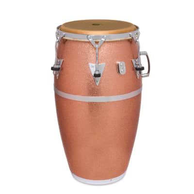 LP Martin Cohen Traditional Fiberglass Champagne Sparkle Quinto/Conga/Tumba Set image 7