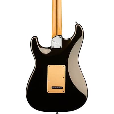 Fender  American Ultra Stratocaster HSS Maple Fingerboard Electric Guitar  2024 - Texas Tea image 2