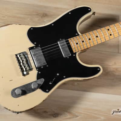 Starr Guitars Maverick Firebird/HB Guitar w/ Gigbag – Vintage Blonde image 9