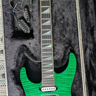 Jackson USA Select Series SL1 Soloist 2003 - 2009 - Transparent Green image 11