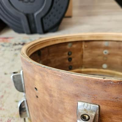 Ludwig 14x6.5" 3-ply Snare Drum - Keystone Badge - Nickel P83 Throw-Off image 12