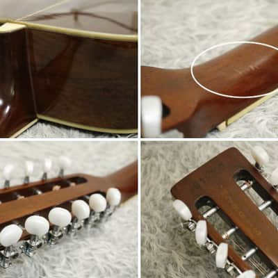 Rare 1980's Morris B-40 12 strings Acoustic Guitar Andes Rosewood Made in Japan image 22