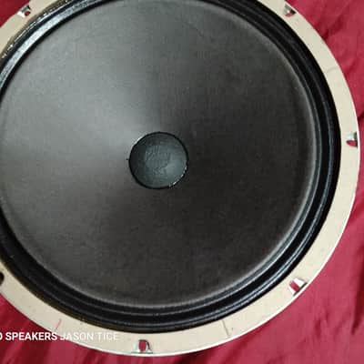 OXFORD 12" ALNICO SPEAKER FOUR OHM 4 OHM  1969 FENDER W./ XF MOUNT SURVIVOR! PMR SPEAKERS ALNICO + BRASS + SMOOTH CONE = POWER VINTAGE TONALITY image 2