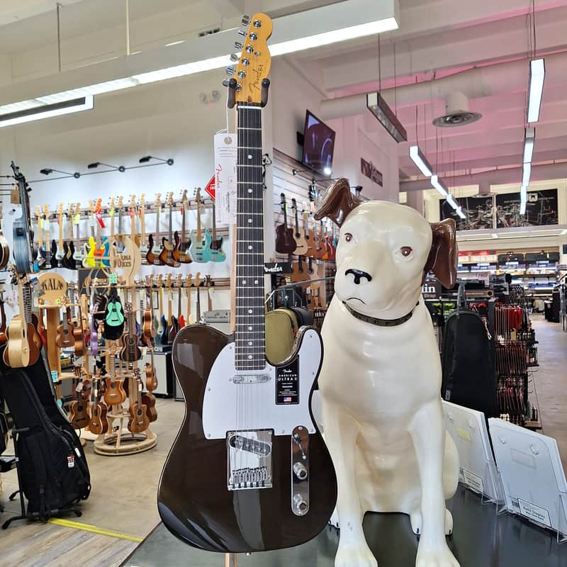 Fender American Ultra II Telecaster with Ebony Fretboard 2026 - Texas Tea 7.7 Pounds