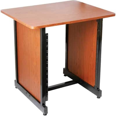 On-Stage WS7500 Series Workstation Rack Cabinet, Rosewood image 1