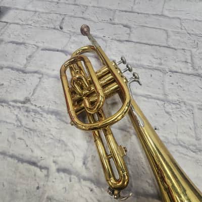 Bundy Cornet with Case AS IS FOR PARTS OR REPAIR image 2