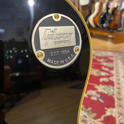 Gibson Custom Shop 3-Pickup '57 Les Paul Custom Black Beauty Reissue Ebony VOS 2021 image 6
