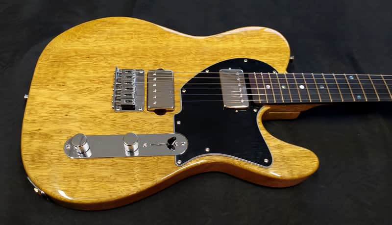 Sonicguitars Playtone Deluxe HB korina 2020 nat yellow ON ORDER image 1