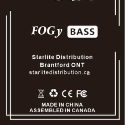 Simple Sam FOGy Bass Fuzz Guitar Effect Pedal True Bypass Astounding Tone image 5