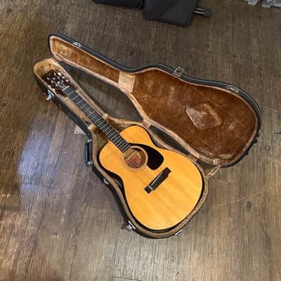 Yamaha FG-110 Red Label Acoustic Guitar MIJ 1970-1971 Japan w/ Case image 10