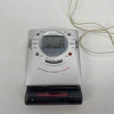Sharp - MD-MT866H(S) - Portable MiniDisc Player - Original Box & Accesories image 4
