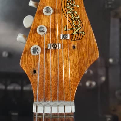 1960s Norma EG-405-2 Redburst MIJ Vintage Electric Guitar w/ Original Gold Foils image 2