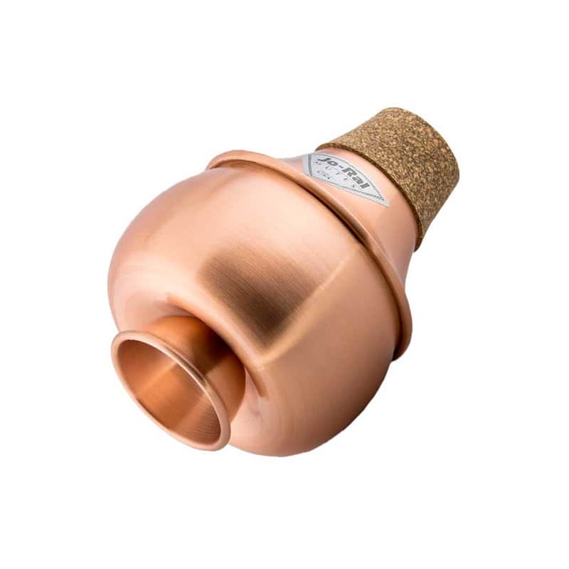 Jo-Ral TPT-2C Aluminum/Copper Trumpet Bubble Mute image 1