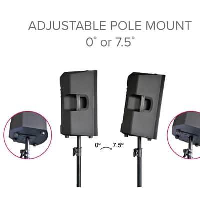 American DJ AVAU12 A12X Avante A12 with USB 5.0+ Stereo. Includes 12-inch, 2-way Active Loudspeaker. Built-in Digital Signal Processing (DSP) with LCD screen, EQ multiple presets image 8