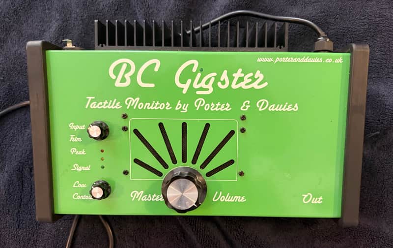 Porter & Davies Gigster Tactile Drum Monitor with Round Throne Top image 1