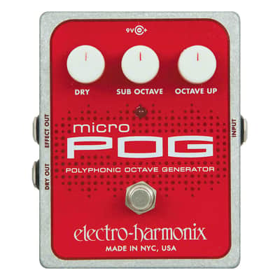 Micro POG Polyphonic Octave Generator Electro Harmonix image 2