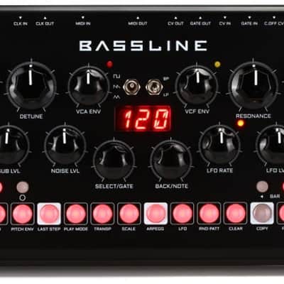 Erica Synths Bassline DB-01 Desktop Bassline Synthesizer (BassDB01d2) image 5