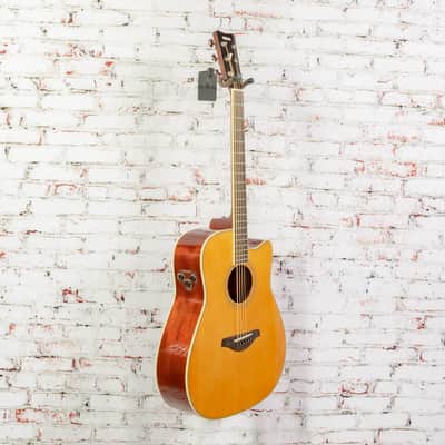 Used YAMAHA FGC-TA VT FGC TransAcoustic Vintage Tint image 4