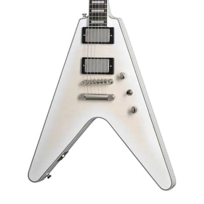 Epiphone - Flying V Prophecy - Electric Guitar - Aged White Tiger Burst - w/ Premium Gig Bag image 1