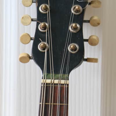 ANTIQUE BOWLBACK MANDOLIN ITALY NAPOLI ‘FRANCESCO PERRETTI AND FIGLI’ FOUNDED IN 1840 ITALIAN MUSICAL INSTRUMENT MAKERS image 6