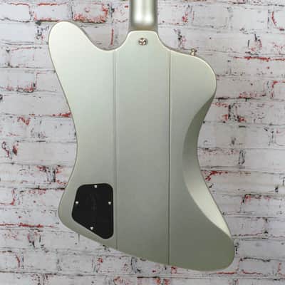 Used Epiphone 1963 Firebird I (Incl. Hard Case) Silver Mist image 7