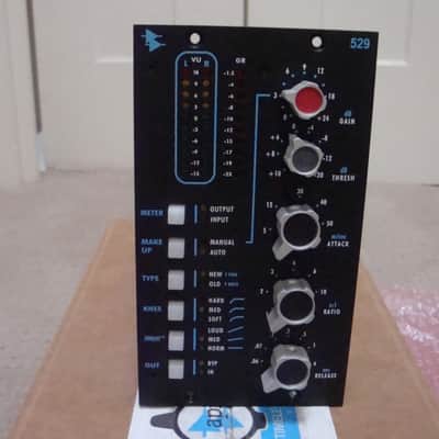 API 529 500 Series Stereo Compressor Module 2018 - Present - Black image 1