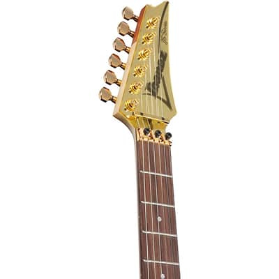 Ibanez JS1GD Joe Satriani Signature Electric Guitar with Case. Gold image 8